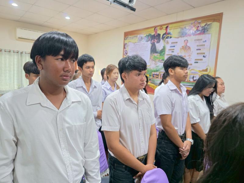 15. กิจกรรมปัจฉิมนิเทศนักศึกษาที่สำเร็จการศึกษาในภาคเรียนที่ 2/2568 วันที่ 22 เมษายน 2569